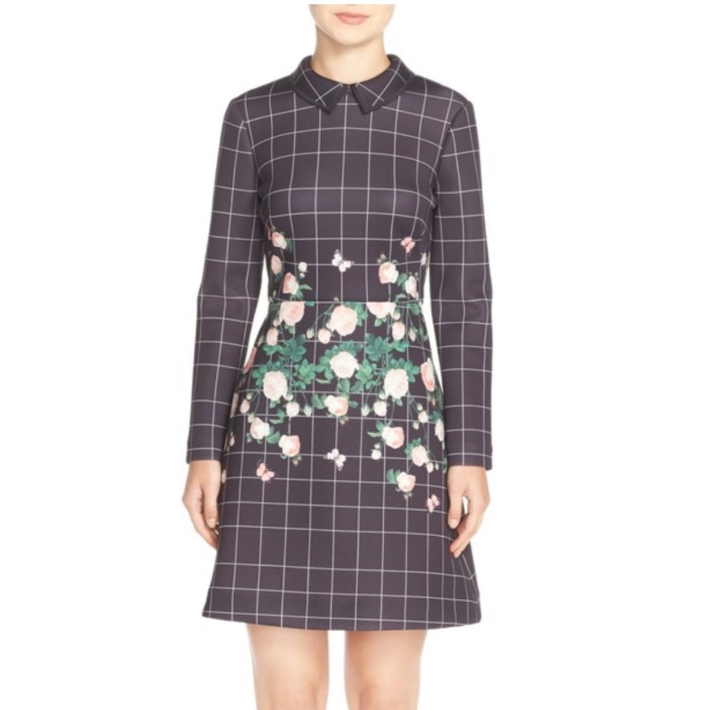 ERIN fetherston Milia Placed Print Neoprene Dress